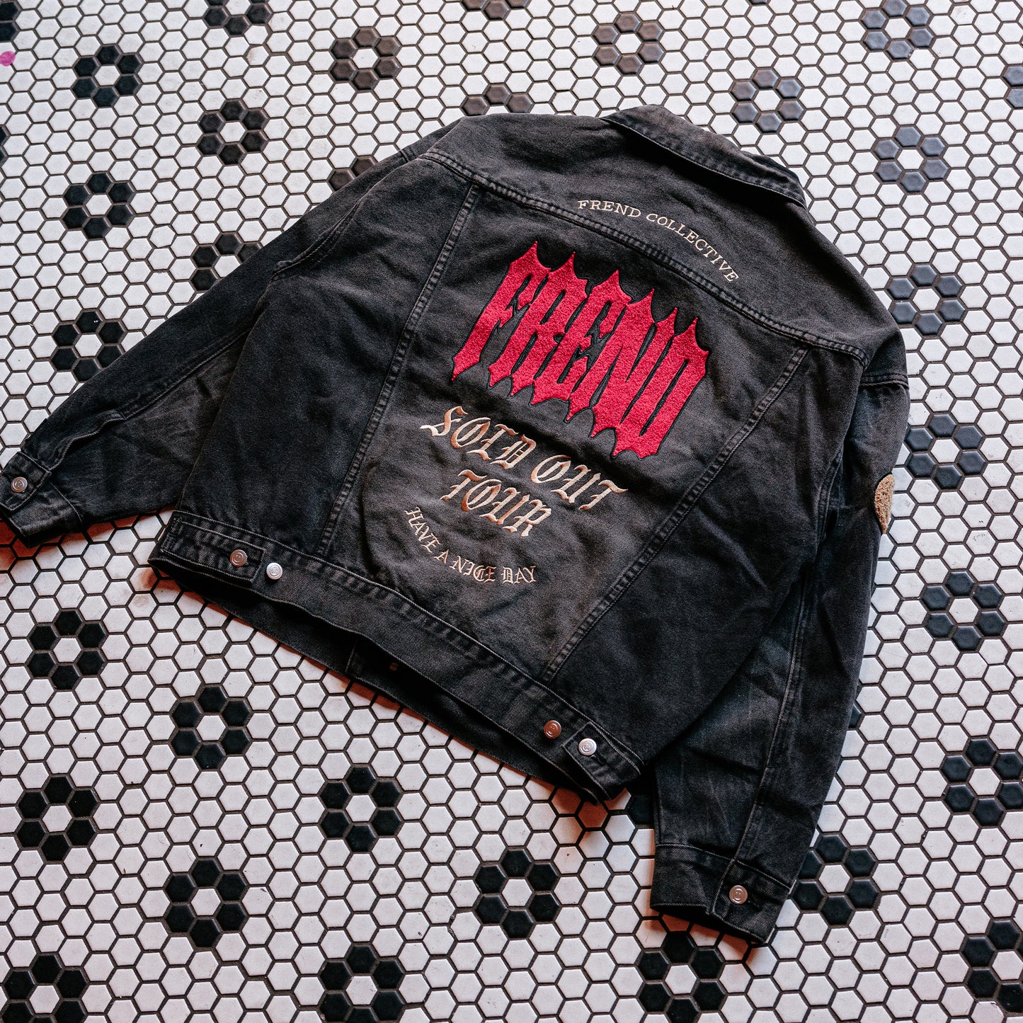 FREND TOUR JACKET WASHED CHARCOAL