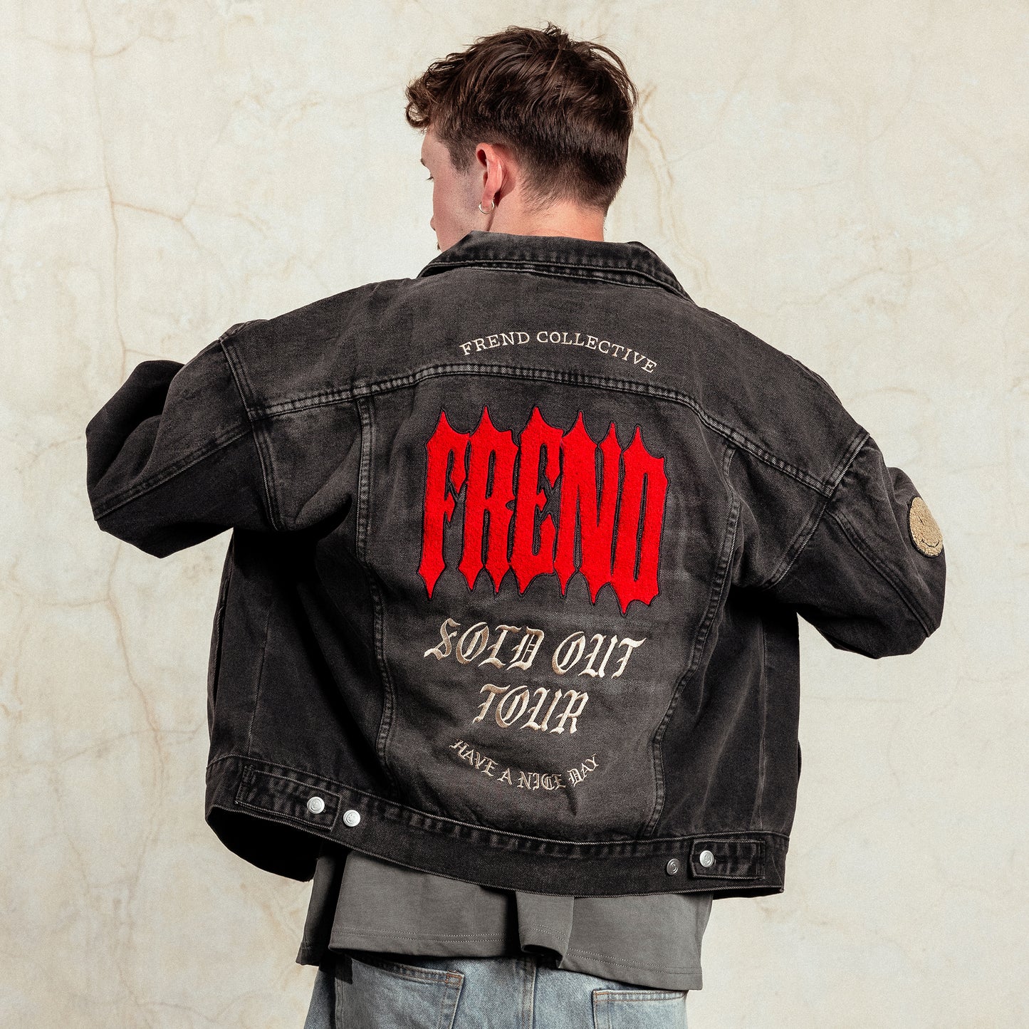 FREND TOUR JACKET WASHED CHARCOAL