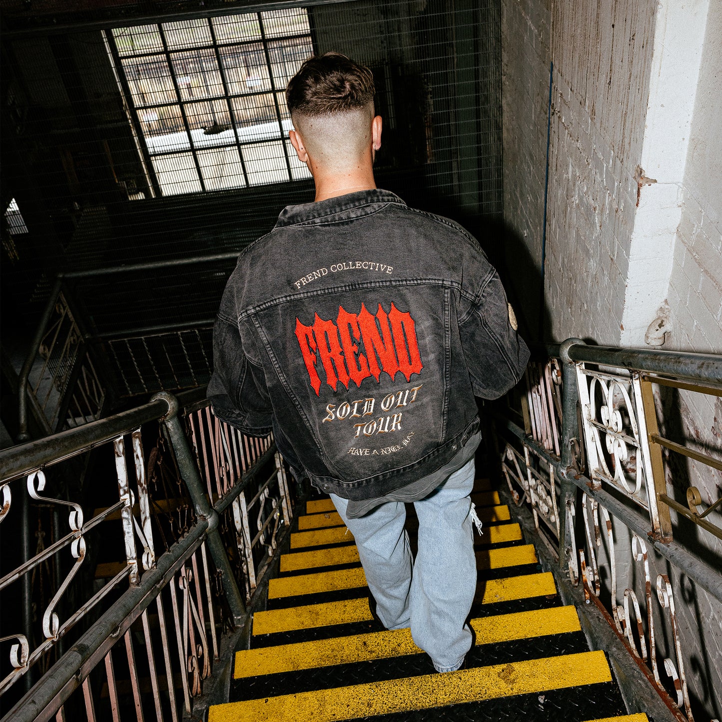 FREND TOUR JACKET WASHED CHARCOAL