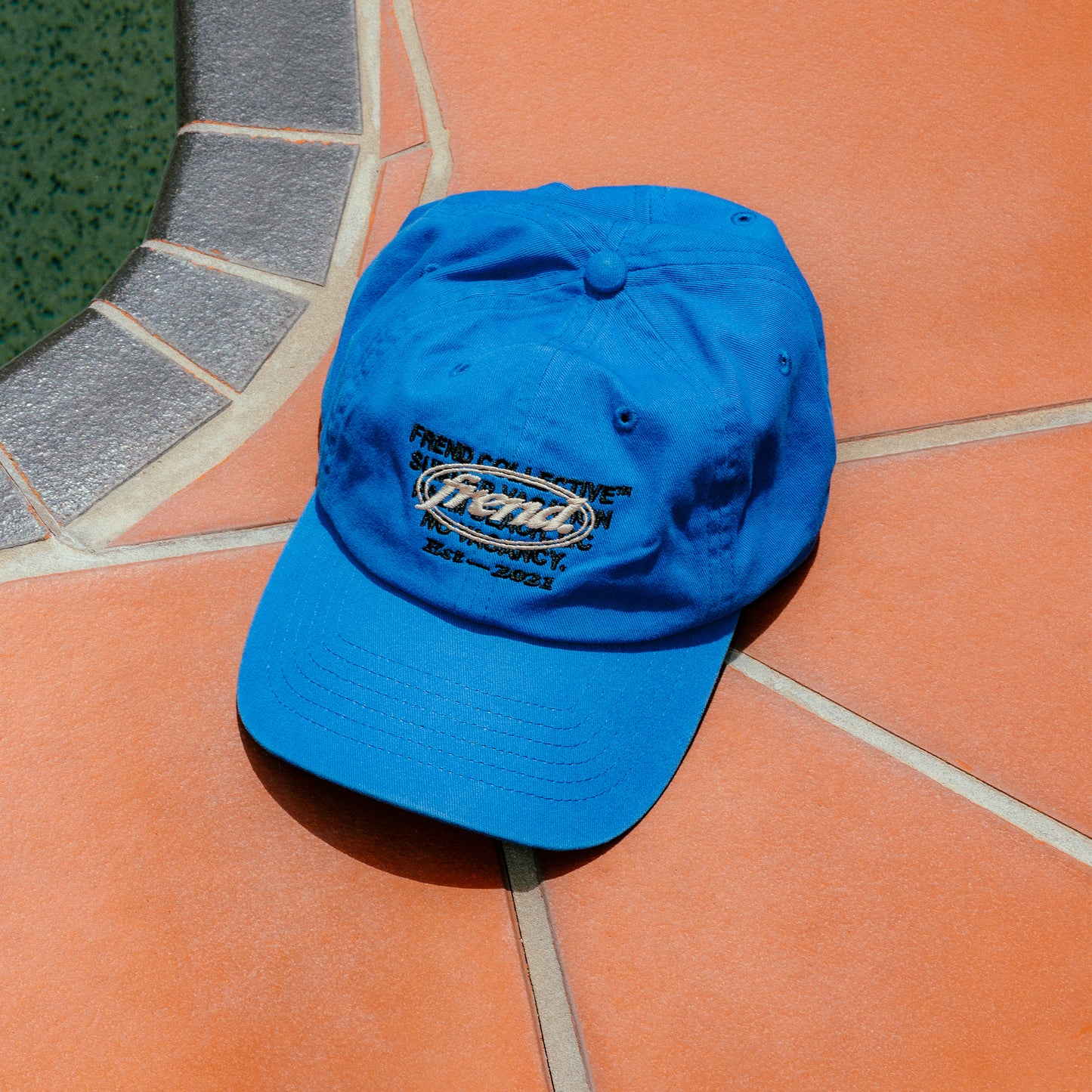 NO-VACANCY DAD CAP COBALT