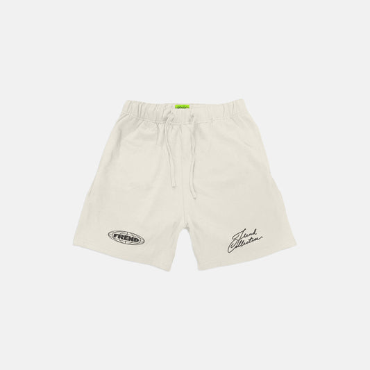 LOST & FOUND LOUNGE SHORTS CREAM