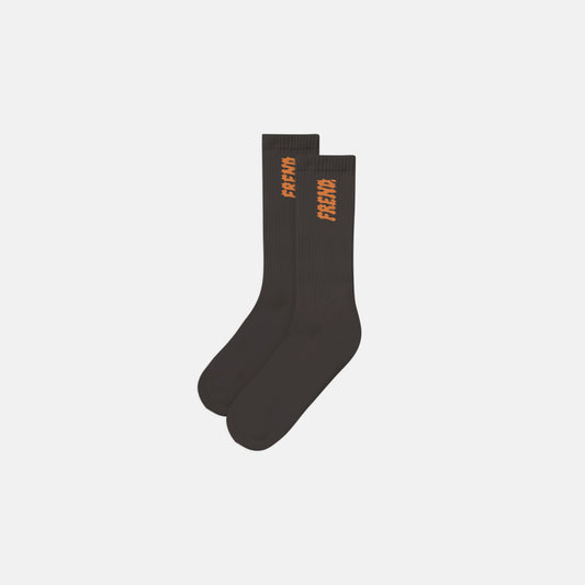 ROCKSTAR CREW SOCKS CHARCOAL