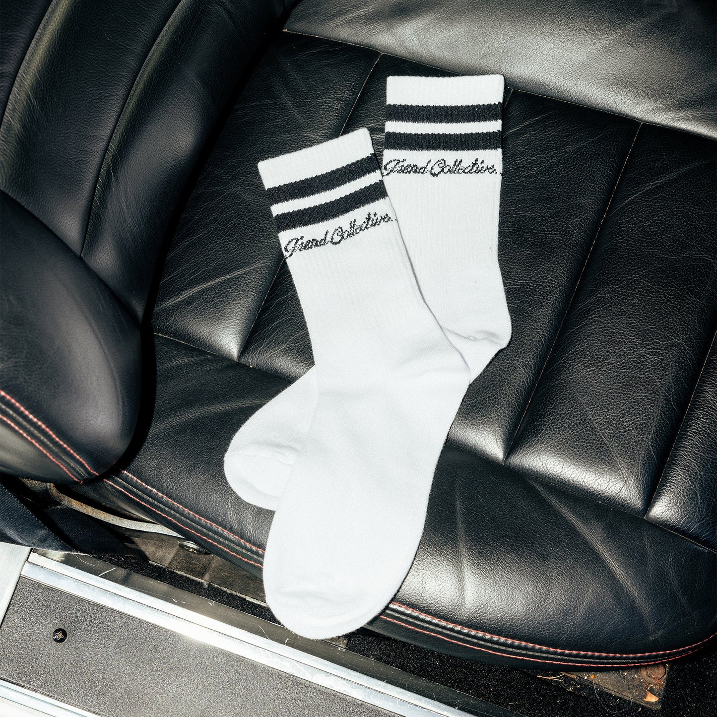 SIGNATURE CREW SOCKS WHITE