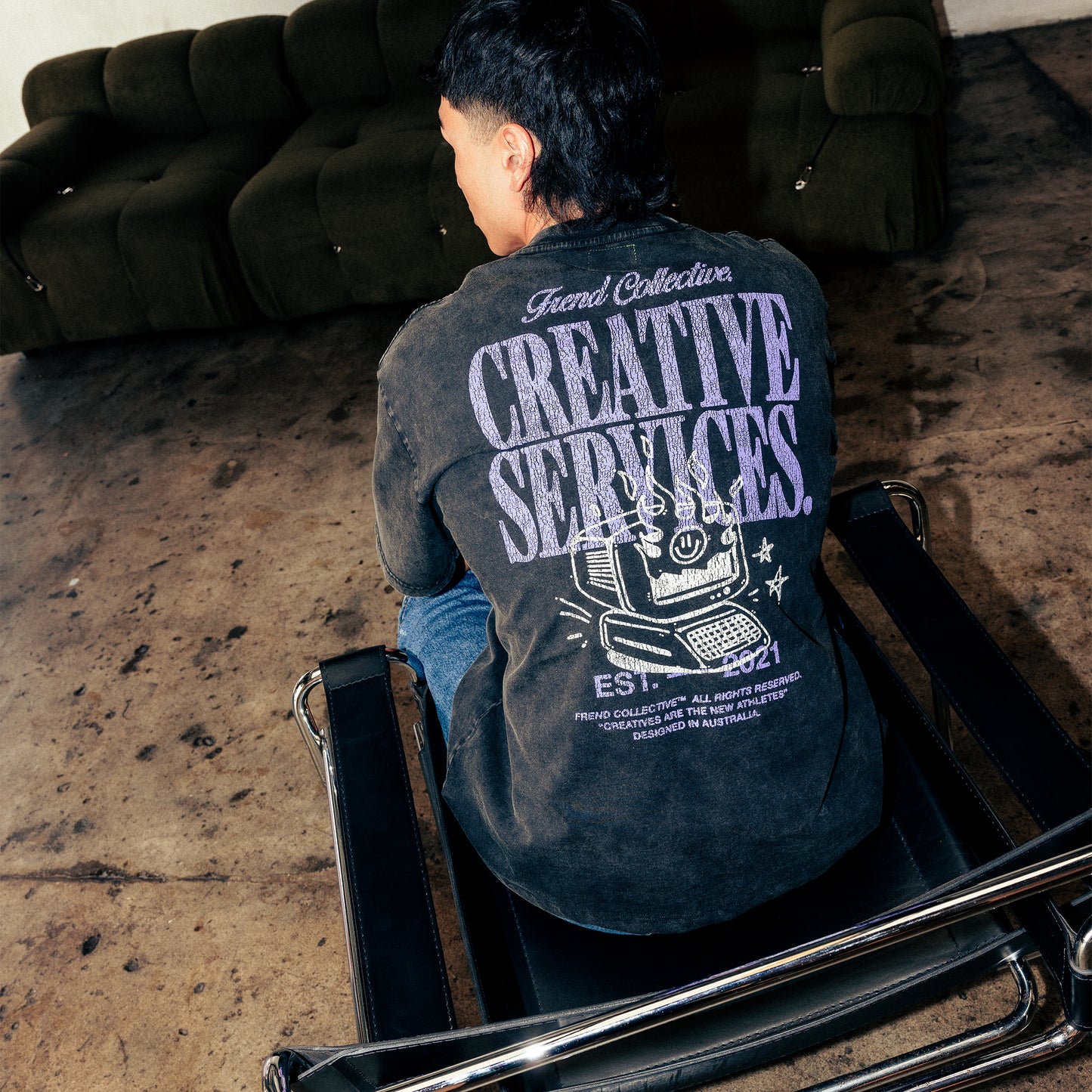 CREATIVE SERVICES CHARCOAL